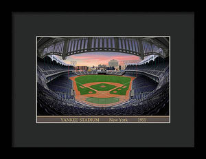 Yankee Stadium 1951 - Framed Print