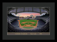 Load image into Gallery viewer, Yankee Stadium 1951 - Framed Print
