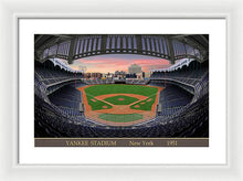 Load image into Gallery viewer, Yankee Stadium 1951 - Framed Print
