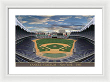 Load image into Gallery viewer, Yankee Stadium 1961 - Framed Print
