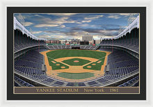 Load image into Gallery viewer, Yankee Stadium 1961 - Framed Print
