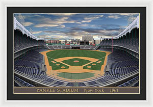 Yankee Stadium 1961 - Framed Print