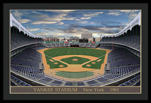 Load image into Gallery viewer, Yankee Stadium 1961 - Framed Print
