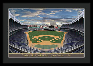 Yankee Stadium 1961 - Framed Print