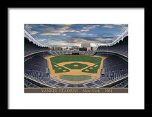 Load image into Gallery viewer, Yankee Stadium 1961 - Framed Print
