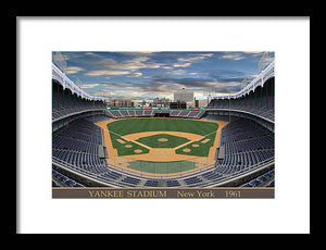 Yankee Stadium 1961 - Framed Print