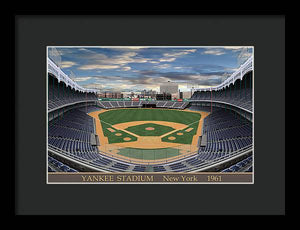 Yankee Stadium 1961 - Framed Print