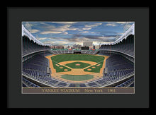 Load image into Gallery viewer, Yankee Stadium 1961 - Framed Print
