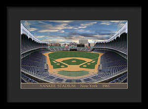 Yankee Stadium 1961 - Framed Print