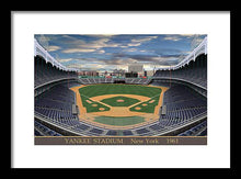 Load image into Gallery viewer, Yankee Stadium 1961 - Framed Print
