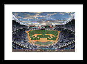 Yankee Stadium 1961 - Framed Print