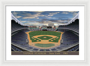 Yankee Stadium 1961 - Framed Print