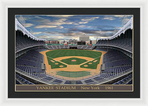 Yankee Stadium 1961 - Framed Print