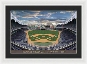 Yankee Stadium 1961 - Framed Print