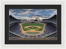 Load image into Gallery viewer, Yankee Stadium 1961 - Framed Print
