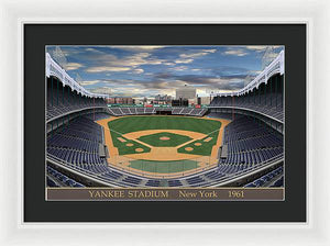 Yankee Stadium 1961 - Framed Print