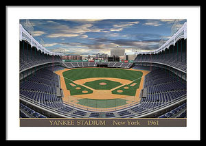 Yankee Stadium 1961 - Framed Print