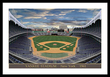 Load image into Gallery viewer, Yankee Stadium 1961 - Framed Print
