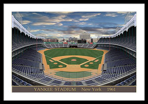 Yankee Stadium 1961 - Framed Print