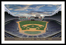 Load image into Gallery viewer, Yankee Stadium 1961 - Framed Print
