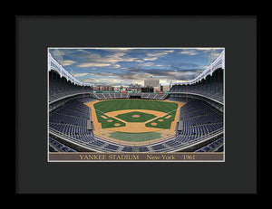 Yankee Stadium 1961 - Framed Print