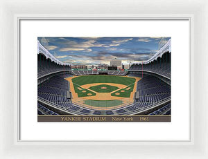 Yankee Stadium 1961 - Framed Print