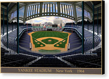 Load image into Gallery viewer, Yankee Stadium 1964 - Canvas Print
