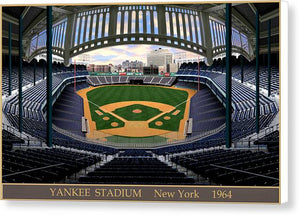 Yankee Stadium 1964 - Canvas Print