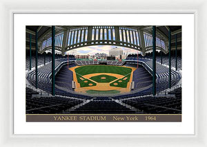 Yankee Stadium 1964 - Framed Print