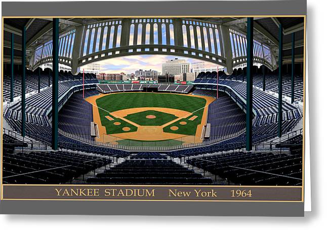 Yankee Stadium 1964 - Greeting Card