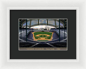 Yankee Stadium 1964 - Framed Print