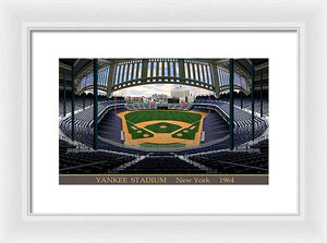 Yankee Stadium 1964 - Framed Print