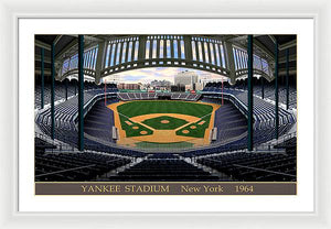 Yankee Stadium 1964 - Framed Print