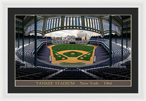 Yankee Stadium 1964 - Framed Print