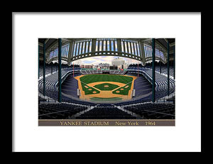 Yankee Stadium 1964 - Framed Print