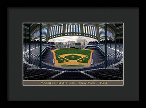 Yankee Stadium 1964 - Framed Print