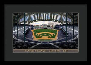 Yankee Stadium 1964 - Framed Print