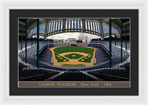 Yankee Stadium 1964 - Framed Print