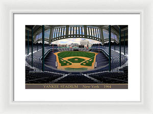 Yankee Stadium 1964 - Framed Print