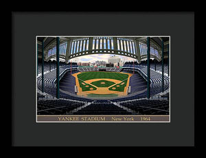 Yankee Stadium 1964 - Framed Print