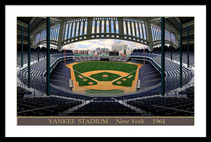 Yankee Stadium 1964 - Framed Print