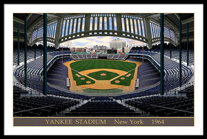 Yankee Stadium 1964 - Framed Print