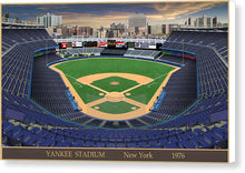 Load image into Gallery viewer, Yankee Stadium 1976 - Canvas Print
