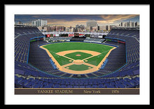 Load image into Gallery viewer, Yankee Stadium 1976 - Framed Print
