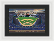 Load image into Gallery viewer, Yankee Stadium 1976 - Framed Print
