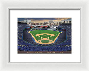 Yankee Stadium 1976 - Framed Print