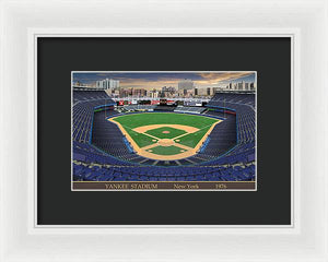 Yankee Stadium 1976 - Framed Print