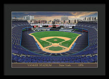 Load image into Gallery viewer, Yankee Stadium 1976 - Framed Print
