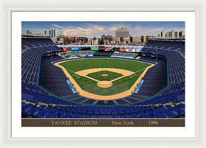 Yankee Stadium 1996 - Framed Print