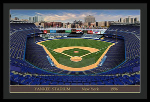 Yankee Stadium 1996 - Framed Print